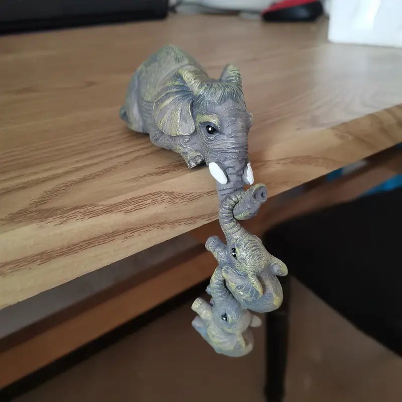 Adorable Resin Crafts Elephant Hanging Decor