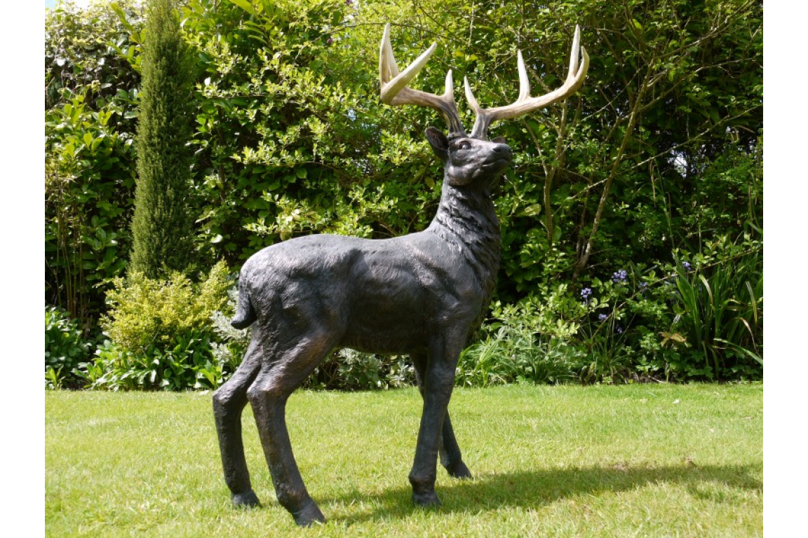 Large Stag Home & Garden Sculptures – Decor Vibes Ltd