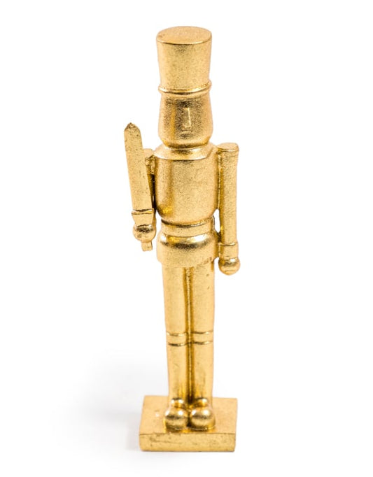 Gold Soldier Nutcracker Ornament