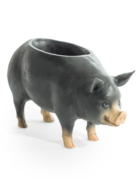 Standing Pig Planter / storage Bowl