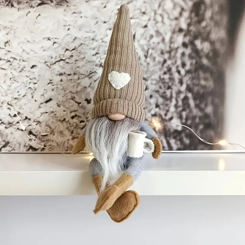 Cute Coffee Gnome Plush