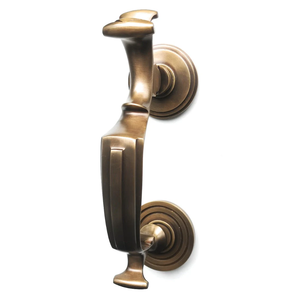 Solid Brass Doctor Door Knocker 8''