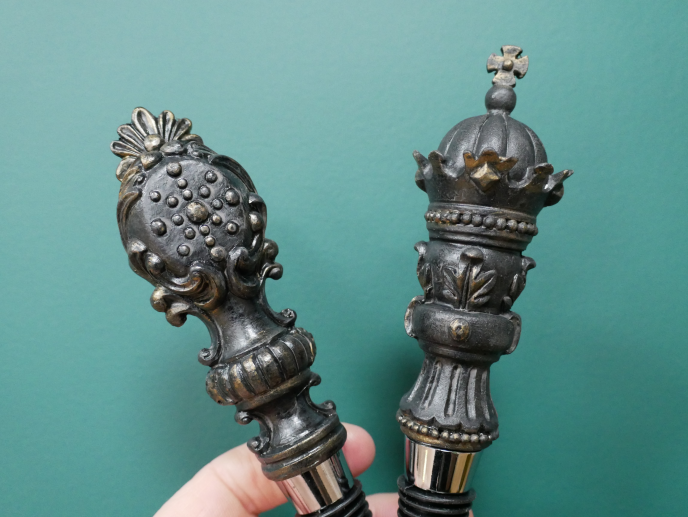 Royal Crown Bottle Stoppers (Set of 2)