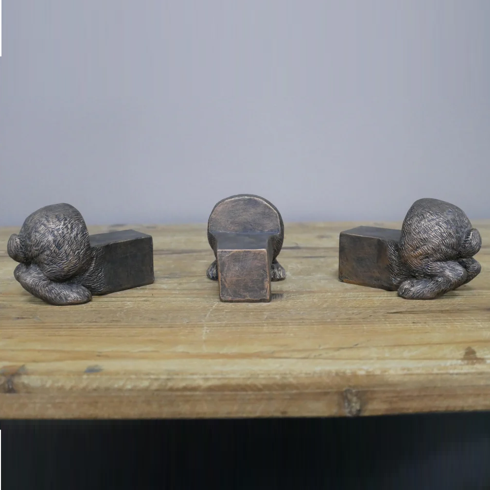 Set Of 3 Rabbit Pot Stands