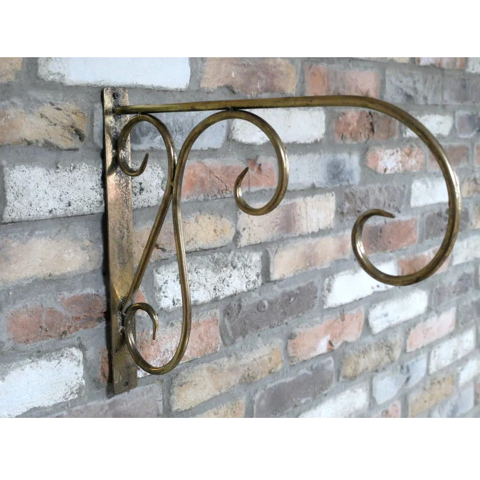 Antique Gold Metal Bracket