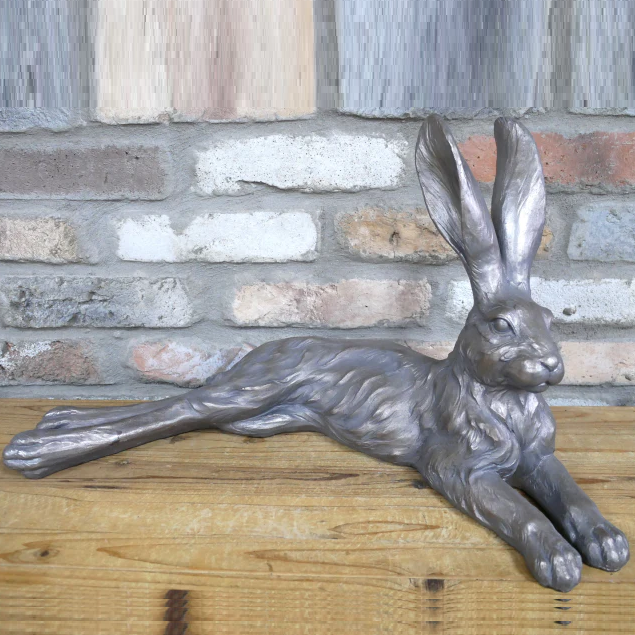 Large Laying Rabbit Ornament