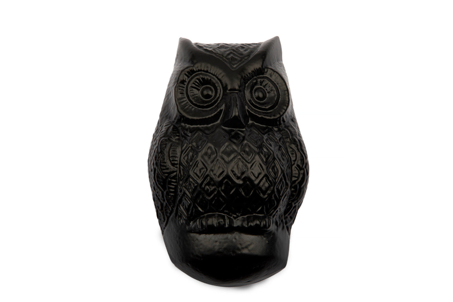 Antique Black Owl Door Knocker Supplied with Matching Fixing Screws