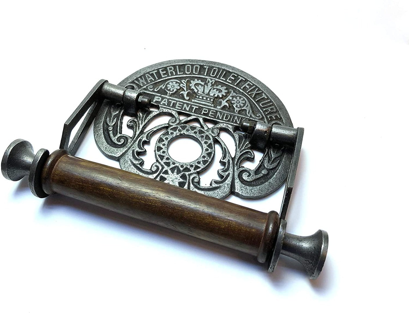 Waterloo Toilet Roll Holder - Antique Iron unique accessory design for your bathroom