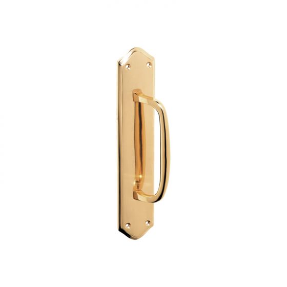 Solid Brass Cabinet Pull Handle- B&M (Brass)