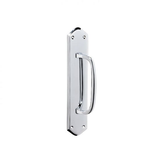 Solid Brass Cabinet Pull Handle- B&M (Chrome)